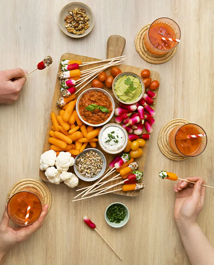 Planche végétarienne